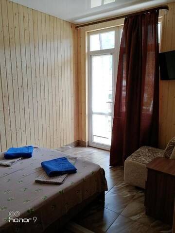 Фото номера Двухместный номер с двуспальной кроватью и дополнительной кроватью Гостевой дом Гостевой дом Орхидея г. Гагра 23
