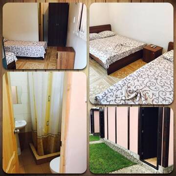 Фото номера Трехместный номер с основными удобствами Гостевой дом Guest House Gelios г. Гагра 3