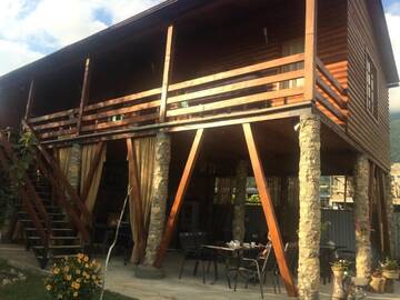 Фото номера Трехместный номер с основными удобствами Гостевой дом Guest House Gelios г. Гагра 12