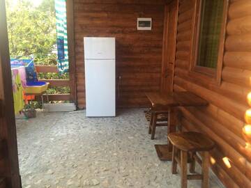 Фото номера Трехместный номер с основными удобствами Гостевой дом Guest House Gelios г. Гагра 11