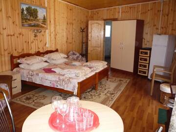 Фото номера Номер Делюкс с кроватью размера «king-size» Гостевой дом Guest House Shanson г. Гагра 4