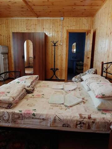 Фото номера Двухместный номер Делюкс на 1 этаже Гостевой дом Guest House Shanson г. Гагра 2