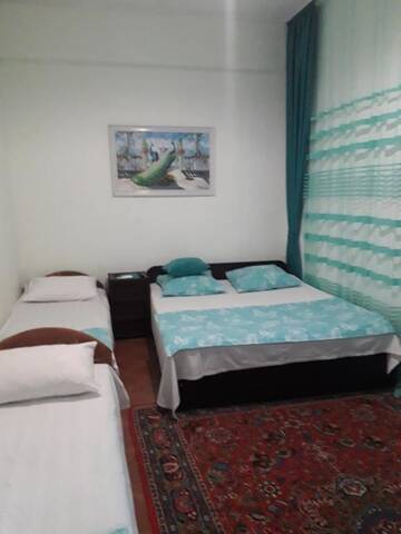 Фото номера Апартаменты с террасой Гостевой дом Guest House Sakura г. Гагра 13