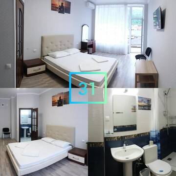 Фото номера Люкс с видом на горы Гостевой дом Guest House Polet Chayki г. Гагра 2