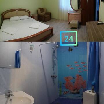 Фото номера Трехместный номер Гостевой дом Guest House Polet Chayki г. Гагра 8
