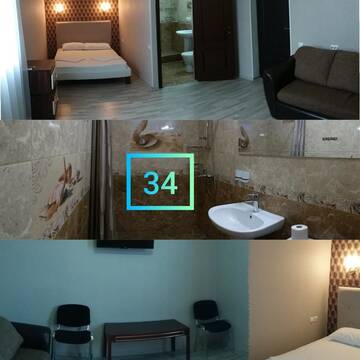 Фото номера Классический четырехместный номер Гостевой дом Guest House Polet Chayki г. Гагра 8