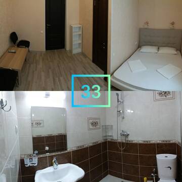 Фото номера Четырехместный номер с видом на горы Гостевой дом Guest House Polet Chayki г. Гагра 6