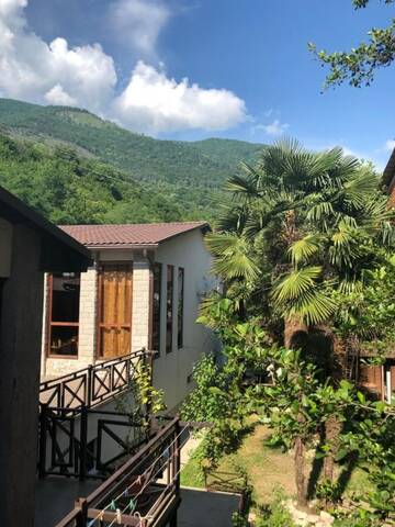 Фото номера Семейный люкс с балконом Гостевой дом Bliss Guesthouse г. Гагра 2