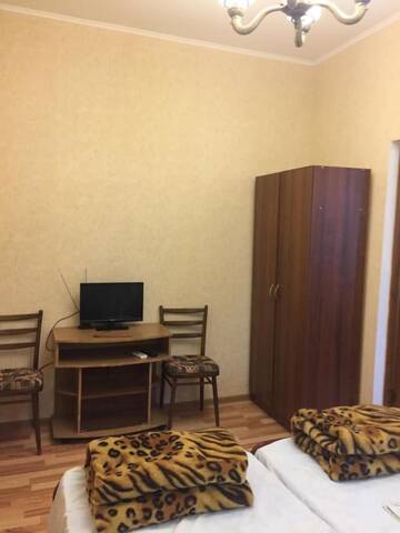 Фото номера Двухместный номер с 1 кроватью, вид на сад Гостевой дом Gortenziya г. Гагра 5