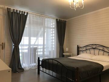 Фото номера Трехместный номер с видом на море Кемпинги “Black Sea” cottages г. Гагра 17